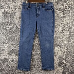 LRL Lauren Jeans Co Ralph Lauren Womens 12 (33 X 28) Classic Straight Blue Jeans